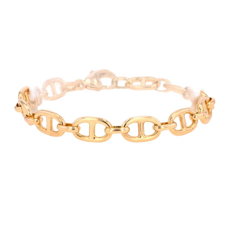 Bracelet maille marine or jaune 20.31g Comme neuf -  reconditionné disponible sur Gemme Les Bijoux